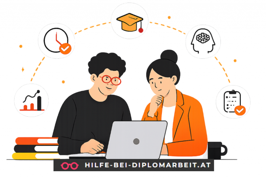 Studentin mit Zeitdruck nutzt Unterstützung beim Masterarbeit schreiben lassen durch Ghostwriter